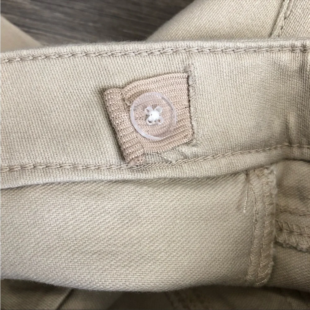 Girls khaki bermuda shorts